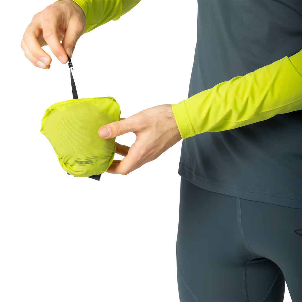 Men's Alpine Wind Jacket - Yellow / Grey