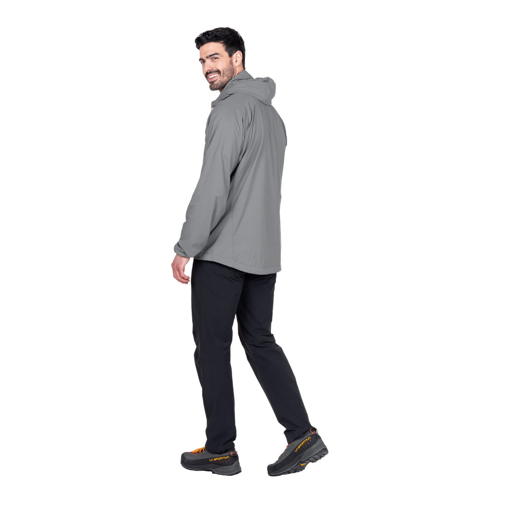 Men's Aerotherm Hooded Jacket - Grey