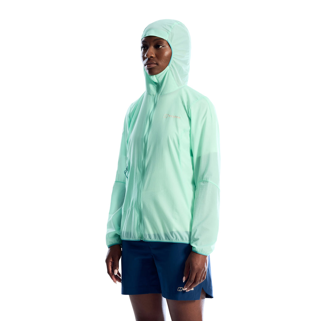 Women's Pendower Wind Jacket - Light Green