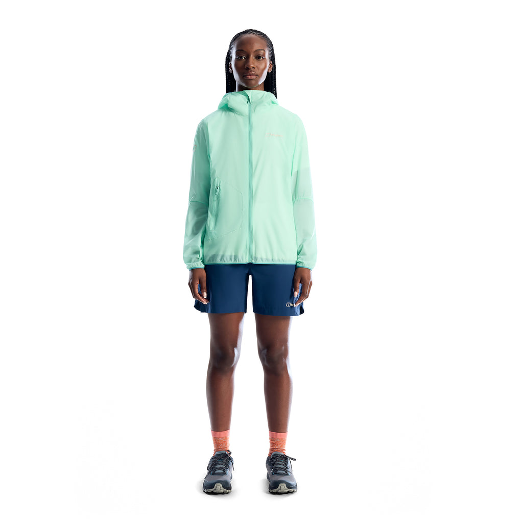 Women's Pendower Wind Jacket - Light Green
