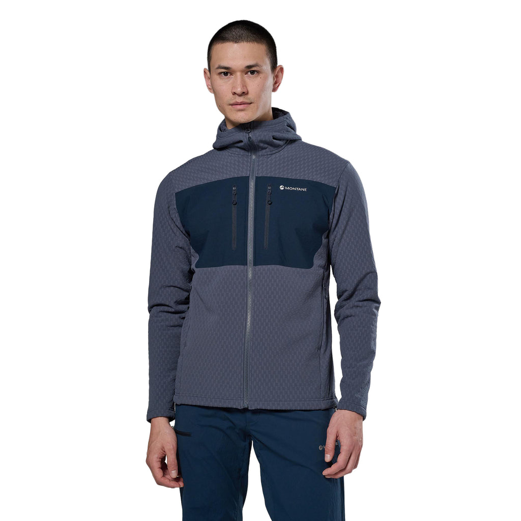 Men's Dura XT Hooded Fleece Jacket - Navy