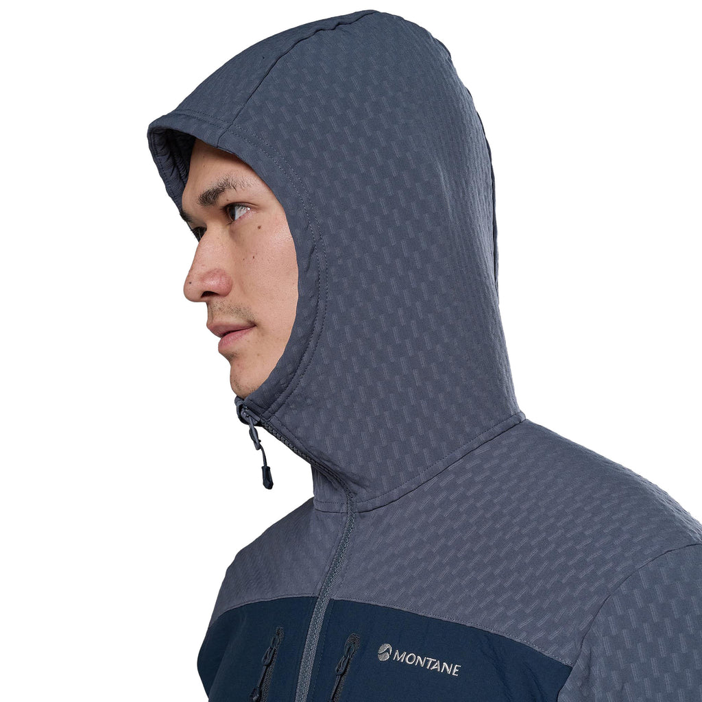 Men's Dura XT Hooded Fleece Jacket - Navy