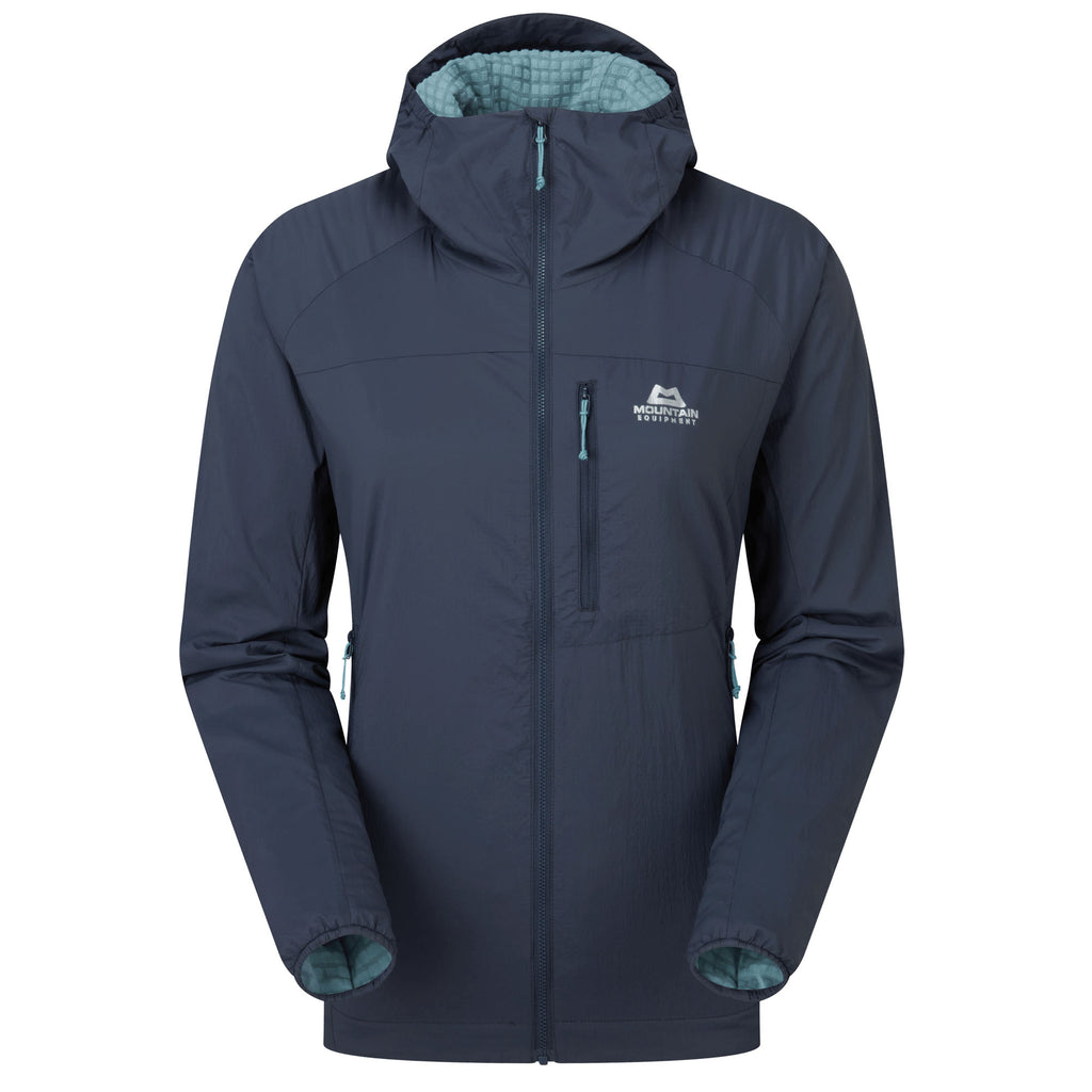 Women's Aerotherm Hooded Jacket - Blue