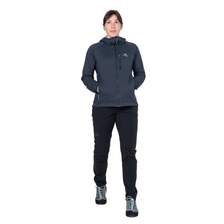 Women's Aerotherm Hooded Jacket - Blue