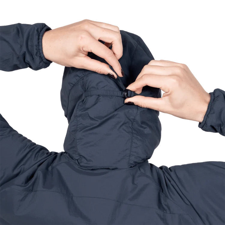 Women's Aerotherm Hooded Jacket - Blue