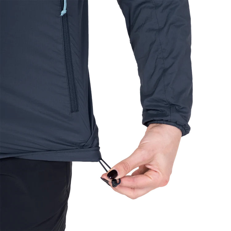 Women's Aerotherm Hooded Jacket - Blue