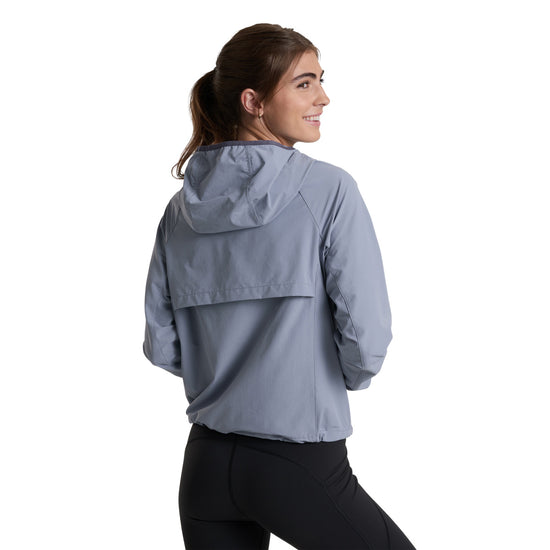 Women's Wander 1/2 Zip Softshell Jacket - Blue
