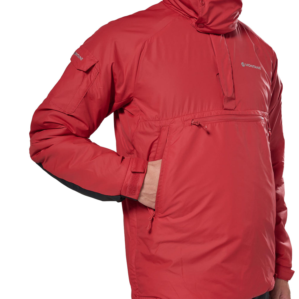 Men's Extreme Smock Jacket - Red