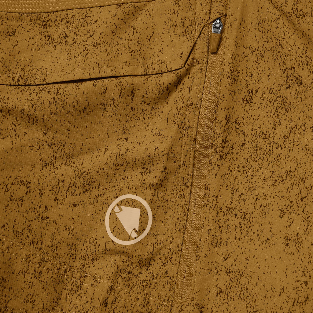 Men's Hummvee Shorts with Liner - Brown