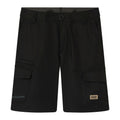 Men's Loop Cargo Shorts with Liners - Black