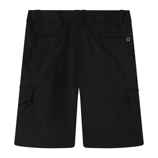 Men's Loop Cargo Shorts with Liners - Black