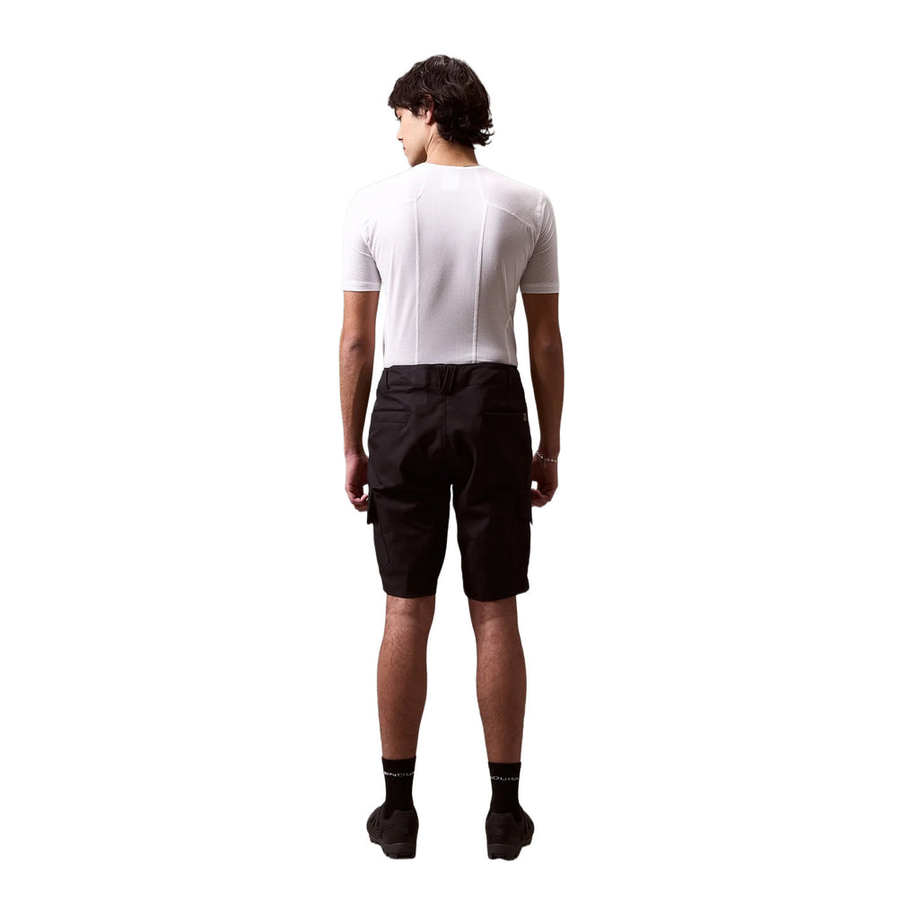 Men's Loop Cargo Shorts with Liners - Black