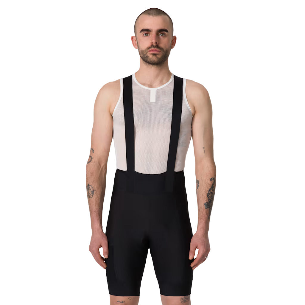 Men's Brevet Element Cargo Bib Shorts - Black