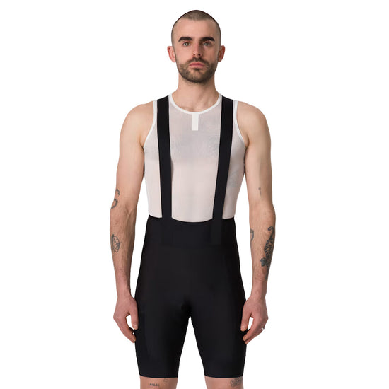 Men's Brevet Element Cargo Bib Shorts - Black