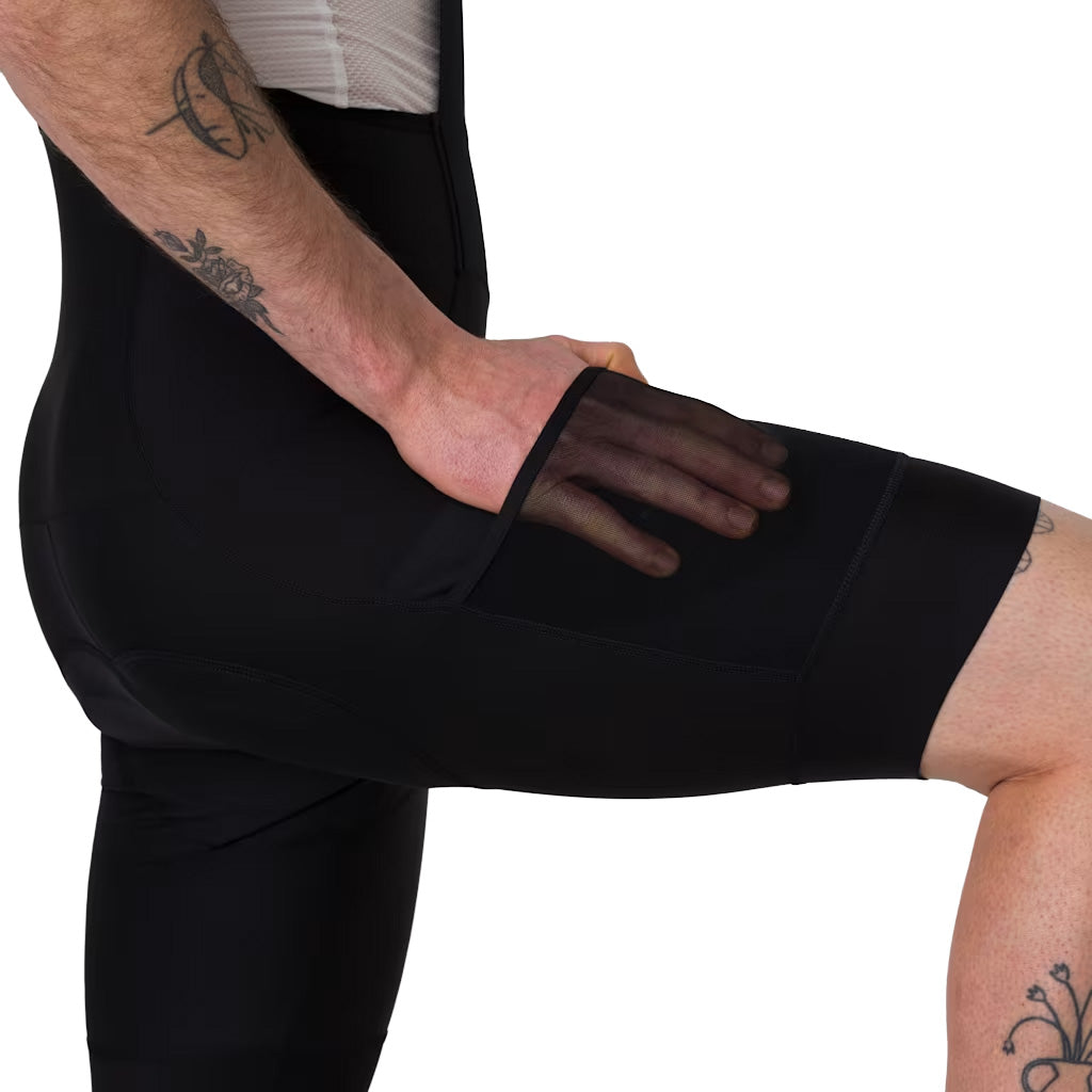 Men's Brevet Element Cargo Bib Shorts - Black