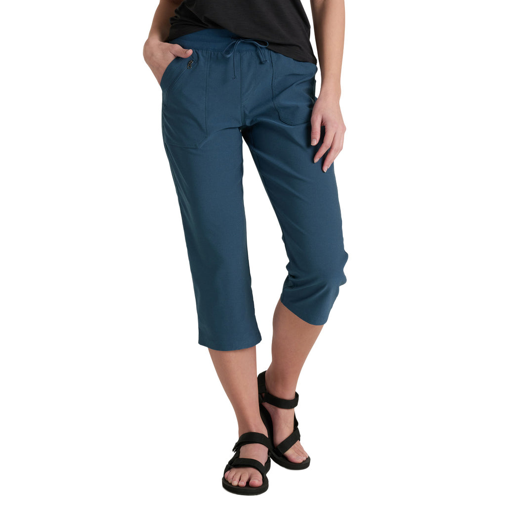 Women's Trekr Pull-On Kapri Pants - Teal