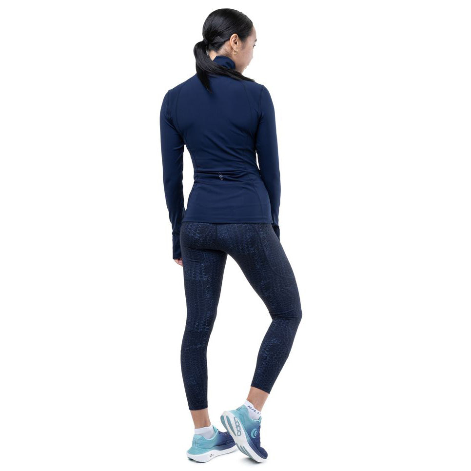 Women's Tech 7/8 Length Cropped Tights - Navy
