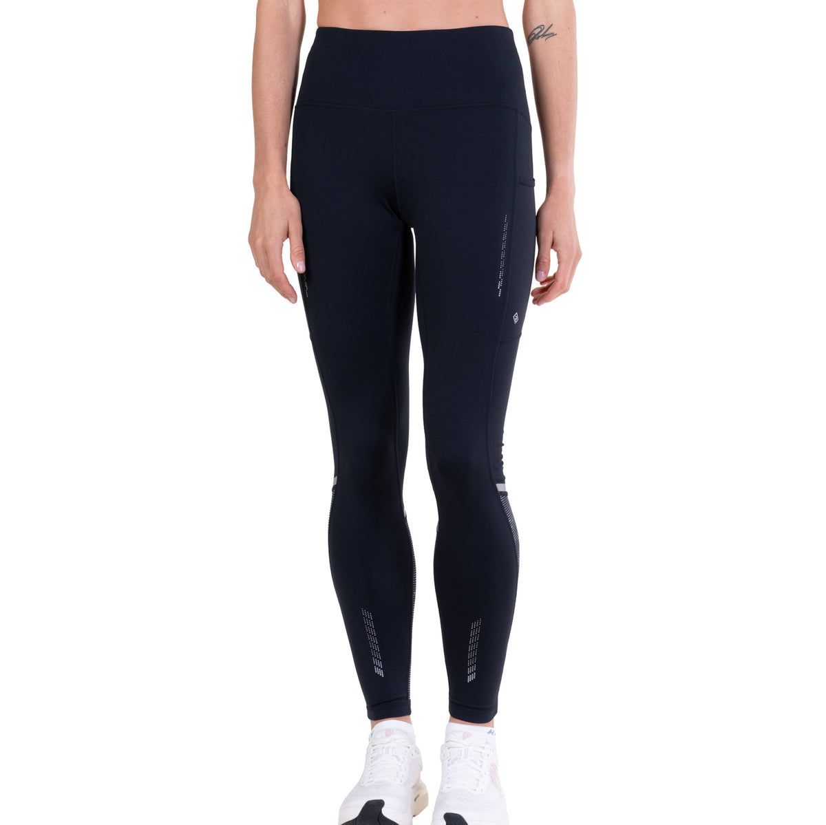 Women's Tech Reflect Tights - Black