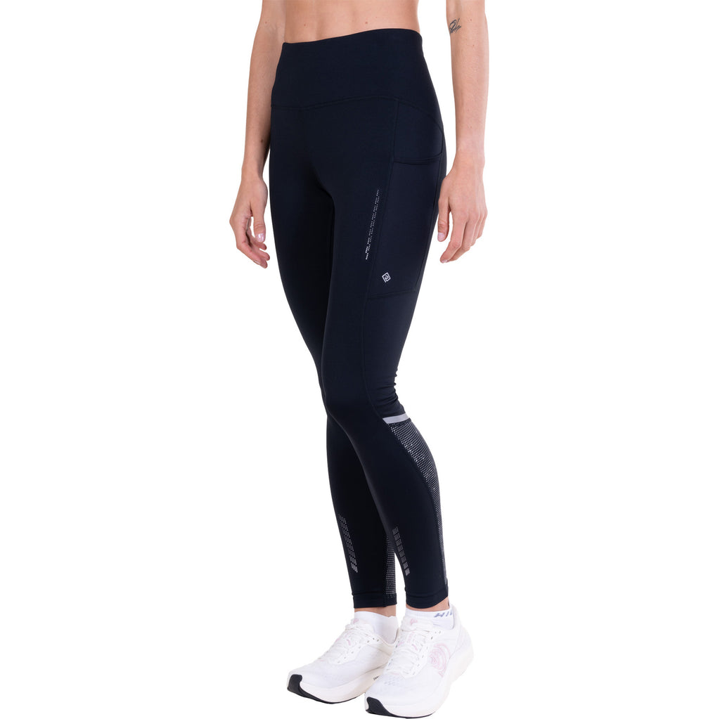 Women's Tech Reflect Tights - Black
