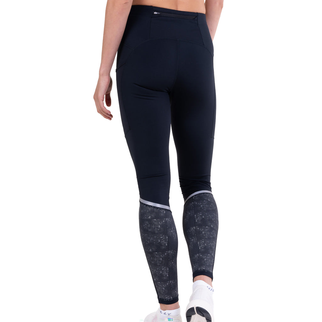 Women's Tech Reflect Tights - Black