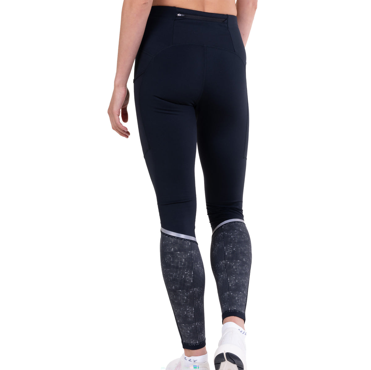 Women's Tech Reflect Tights - Black