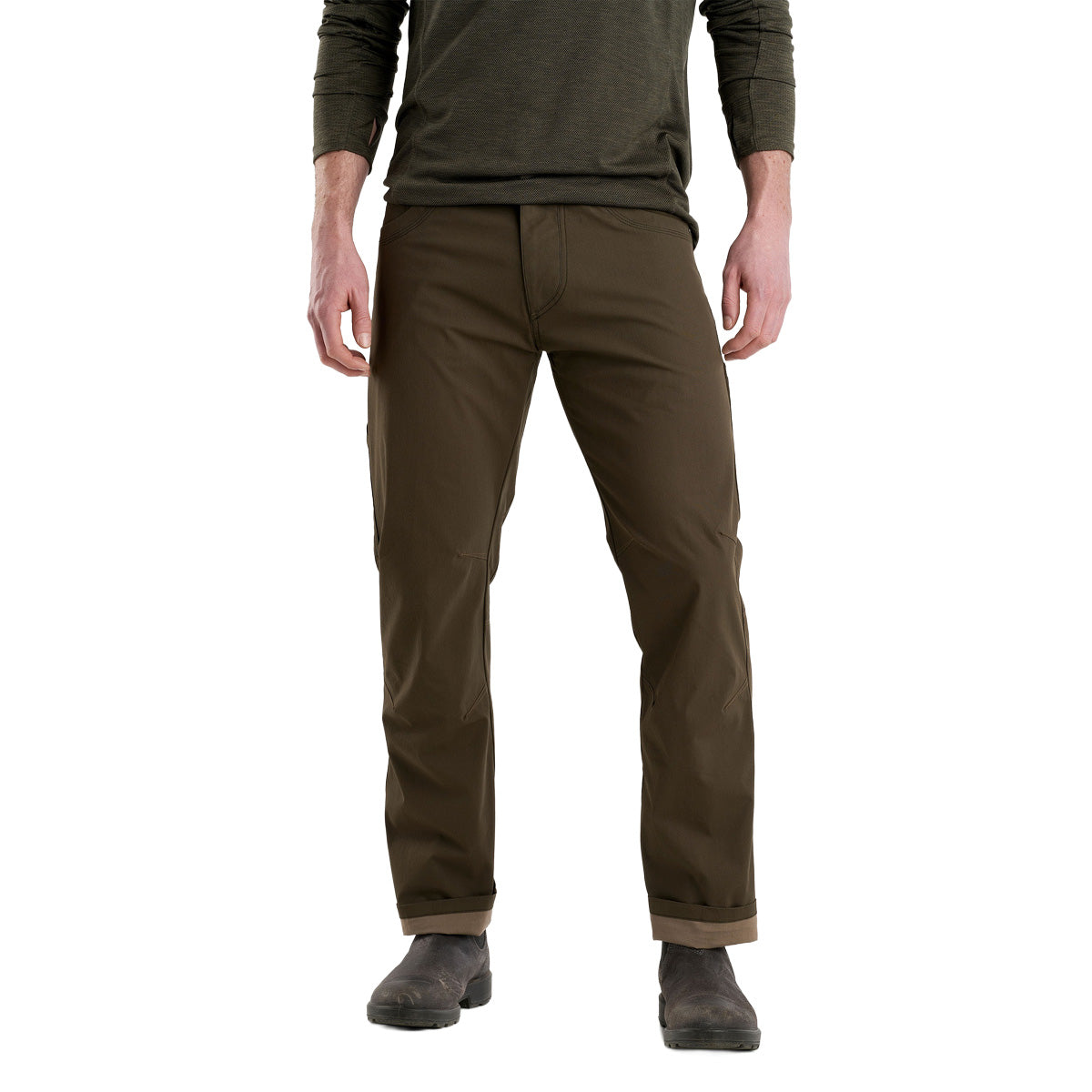 Men's Revolvr Trousers - Regular - Brown