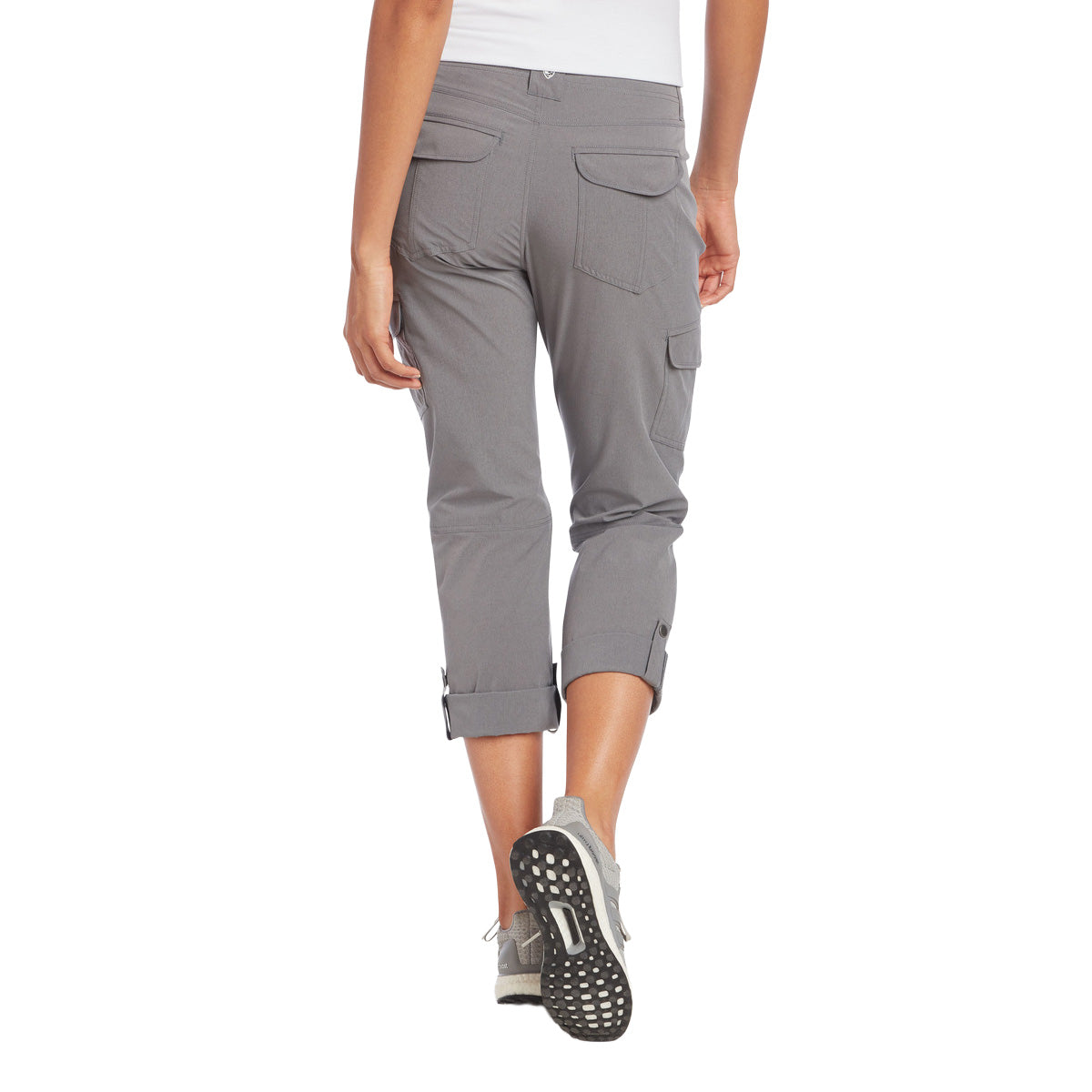 Women's Freeflex Roll-Up Pants - Regular -  Grey