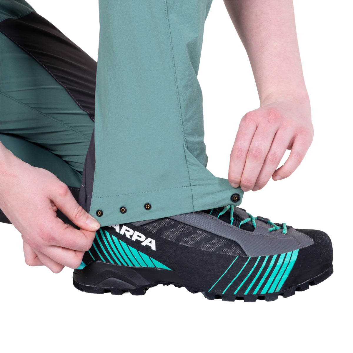 Women's Chamois Alpine Pants - Regular - Green