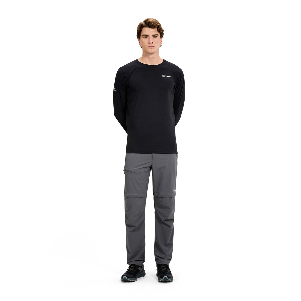 Men's Trail-Explorer Zip Off Pants - Regular - Grey