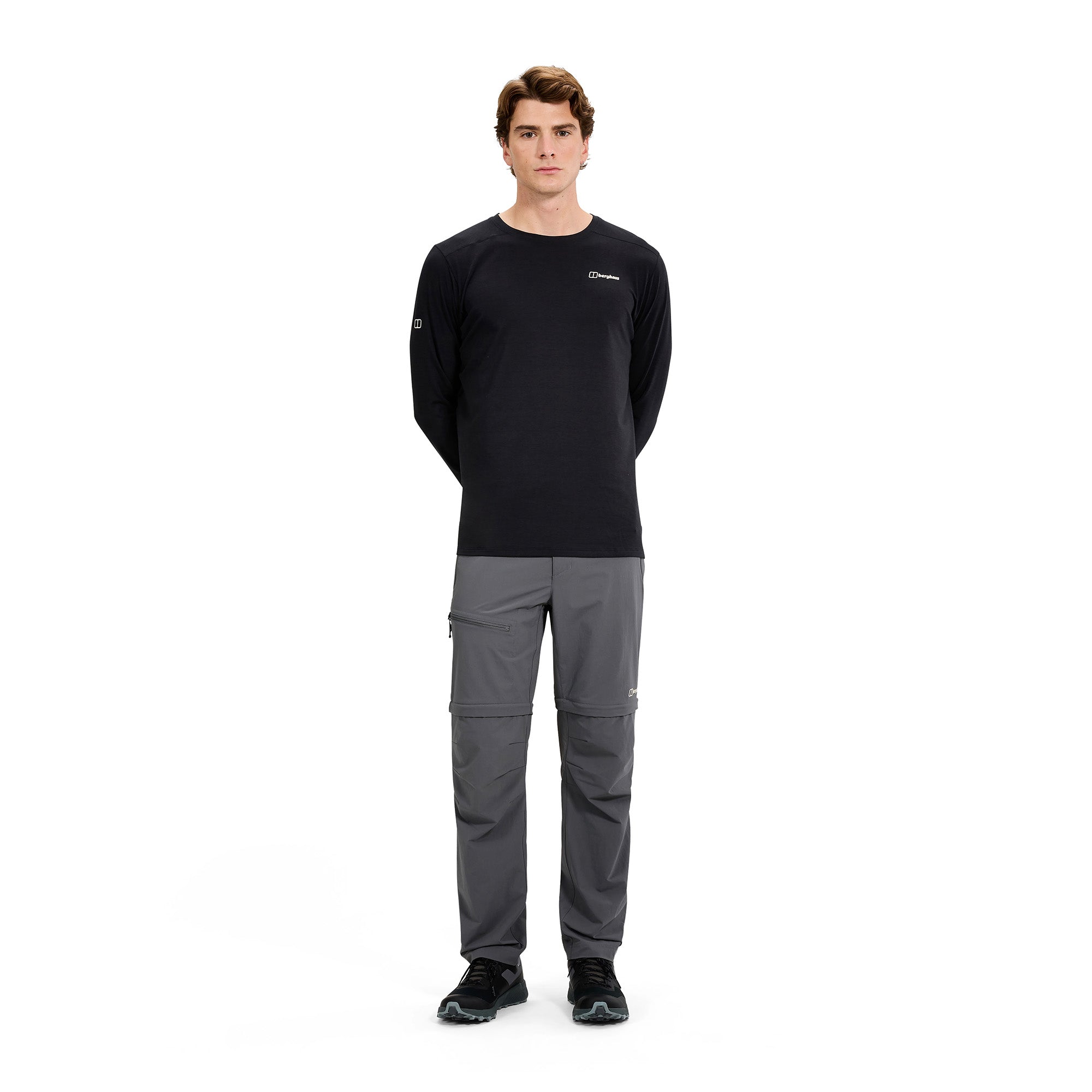 Men's Trail-Explorer Zip Off Pants - Regular - Grey