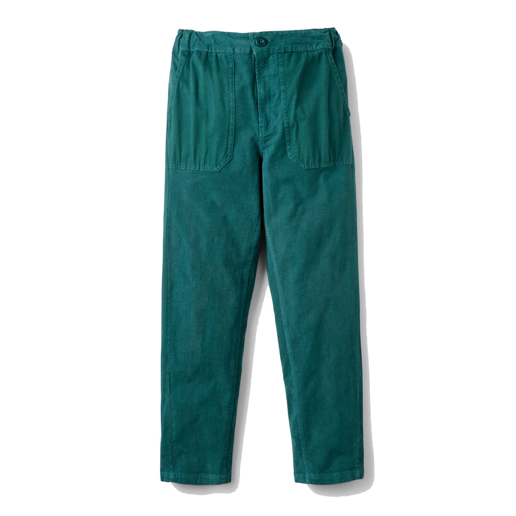 Women's Avian Cord Trousers - Green