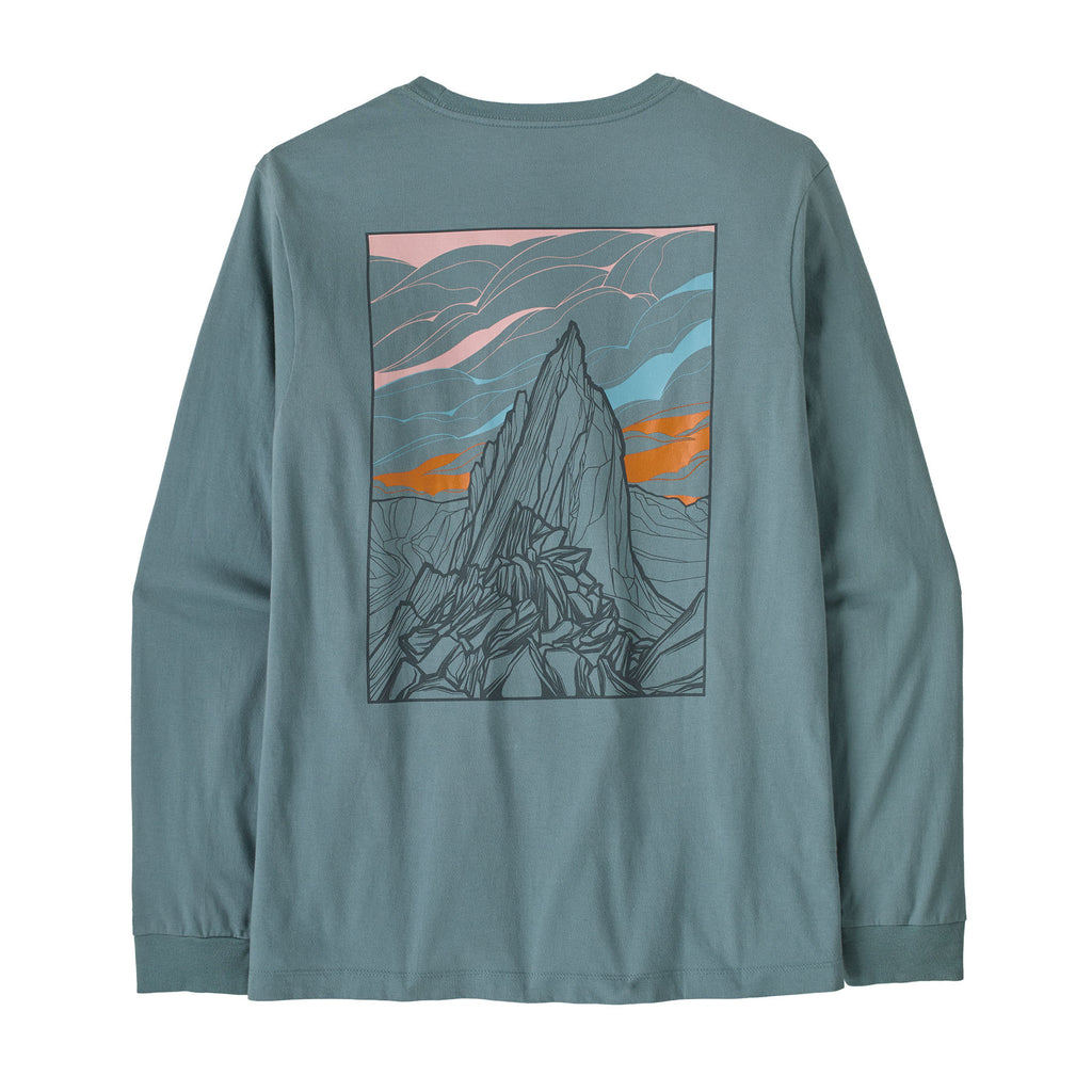 Men's Long-Sleeve Cloud Crag T-Shirt - Blue
