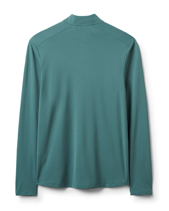 Men's Force Long-Sleeve Zip Top - Green