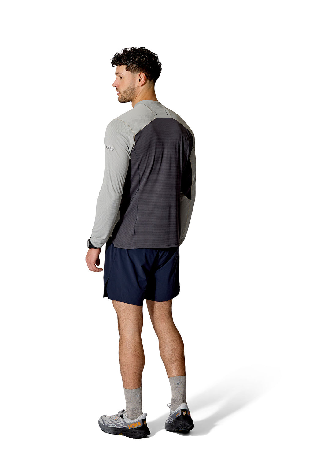 Men's Sonic Ultra Long-Sleeve Zip Top - Grey