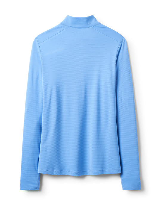Women's Force Long-Sleeve Zip Top - Blue