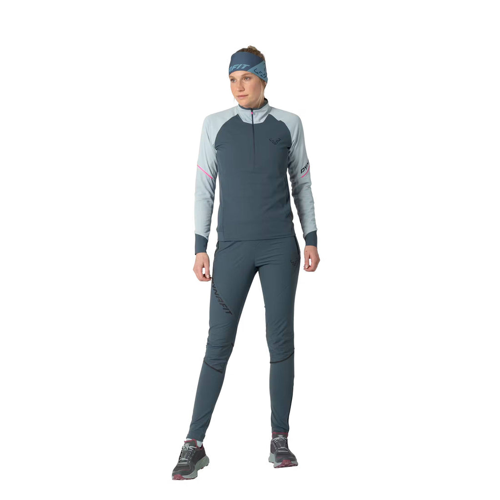 Women's Alpine Long-Sleeve Half-Zip Tee - Blue