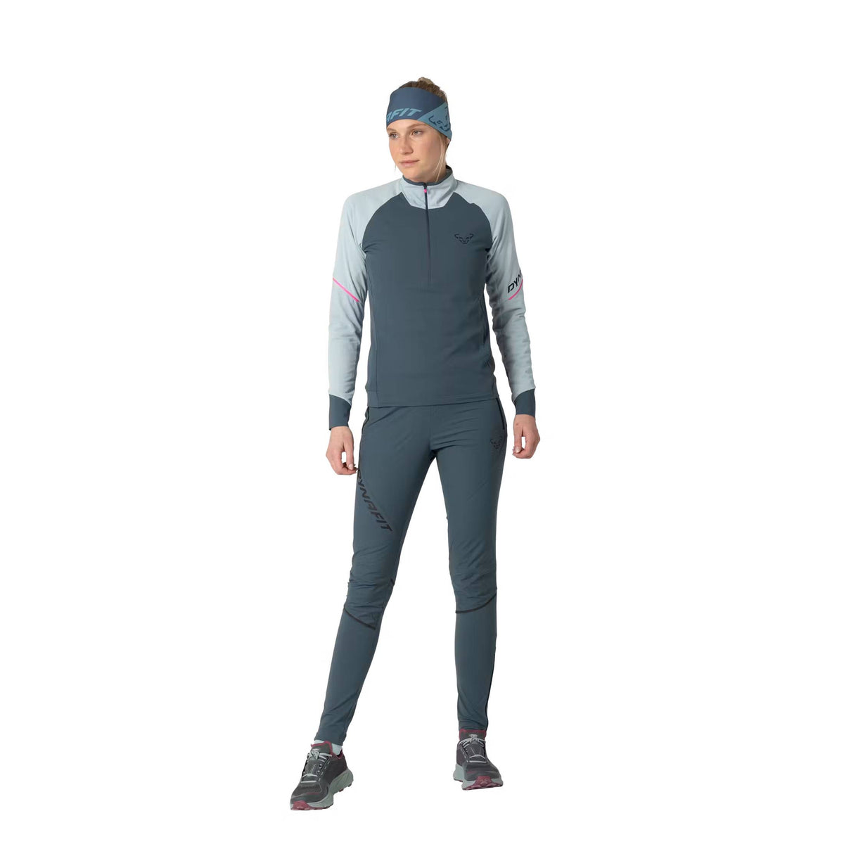 Women's Alpine Long-Sleeve Half-Zip Tee - Blue