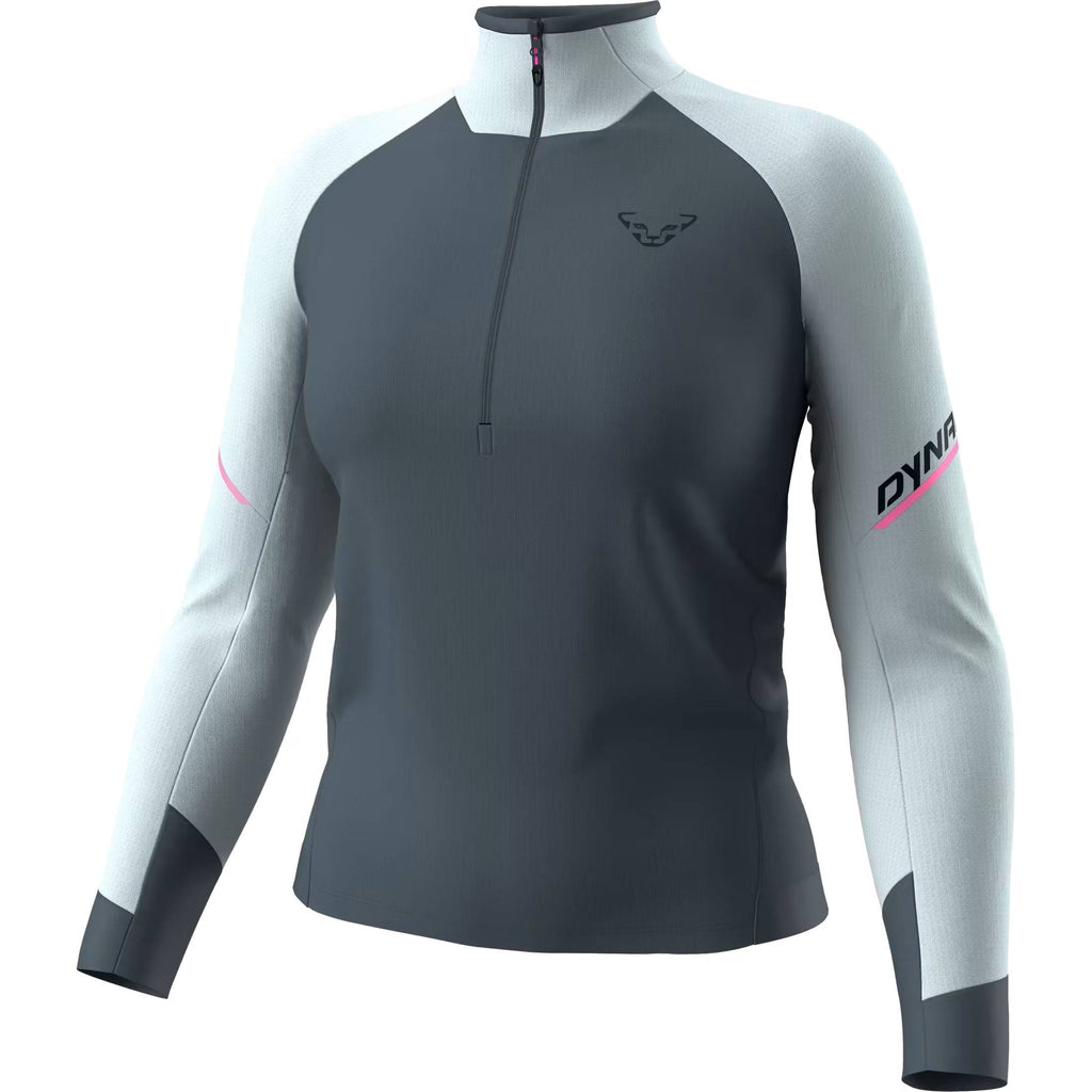 Women's Alpine Long-Sleeve Half-Zip Tee - Blue