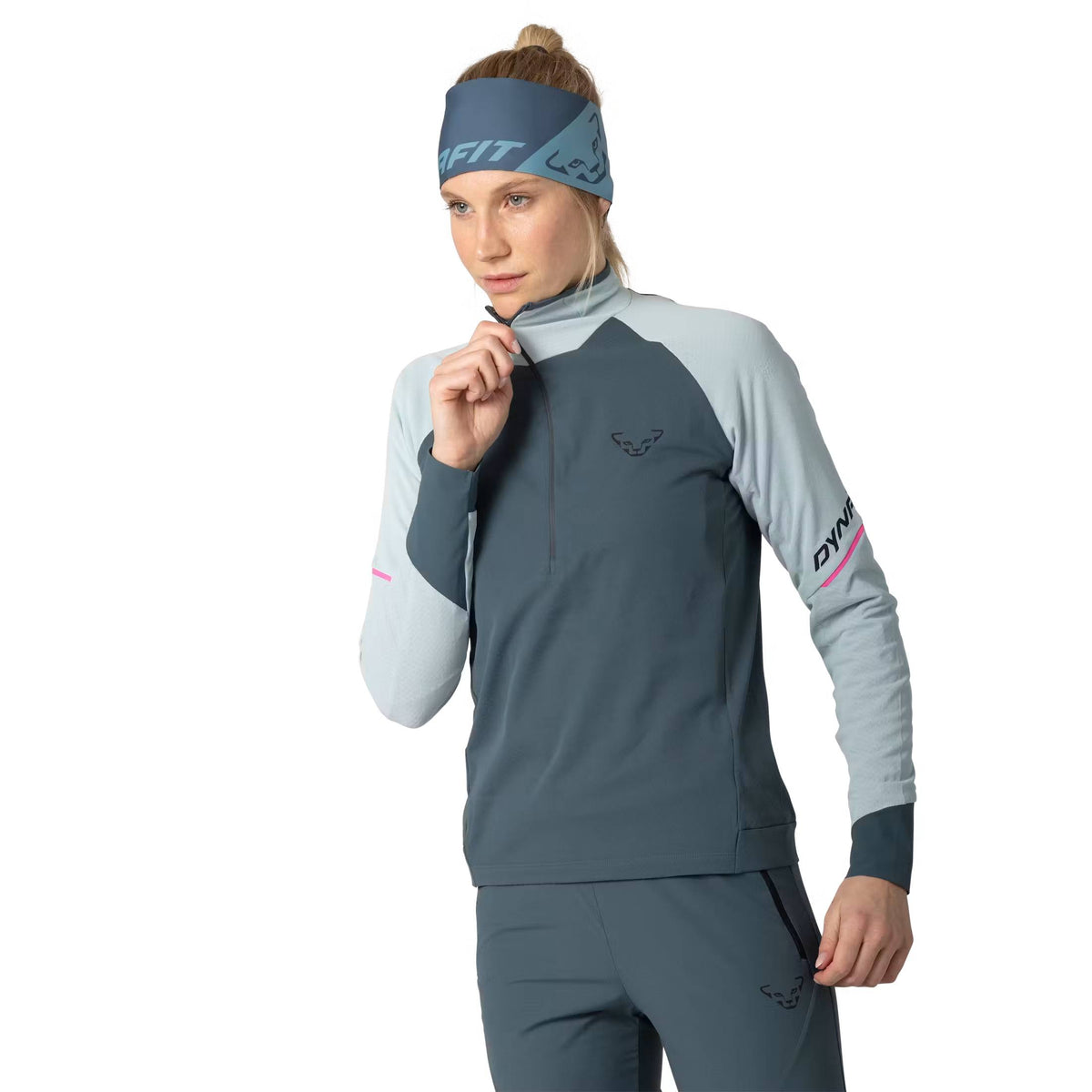 Women's Alpine Long-Sleeve Half-Zip Tee - Blue