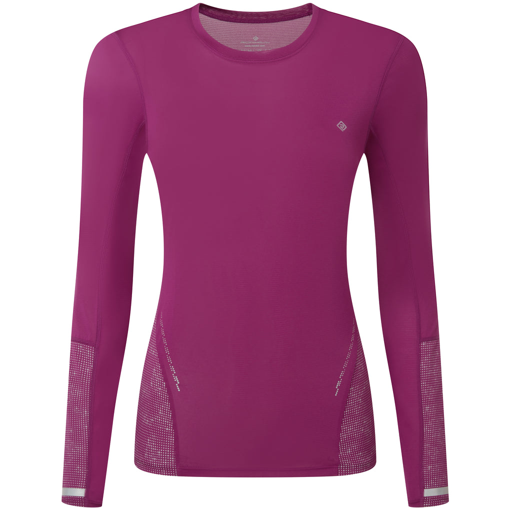 Women's Tech Reflect Long-Sleeve T-Shirt - Purple