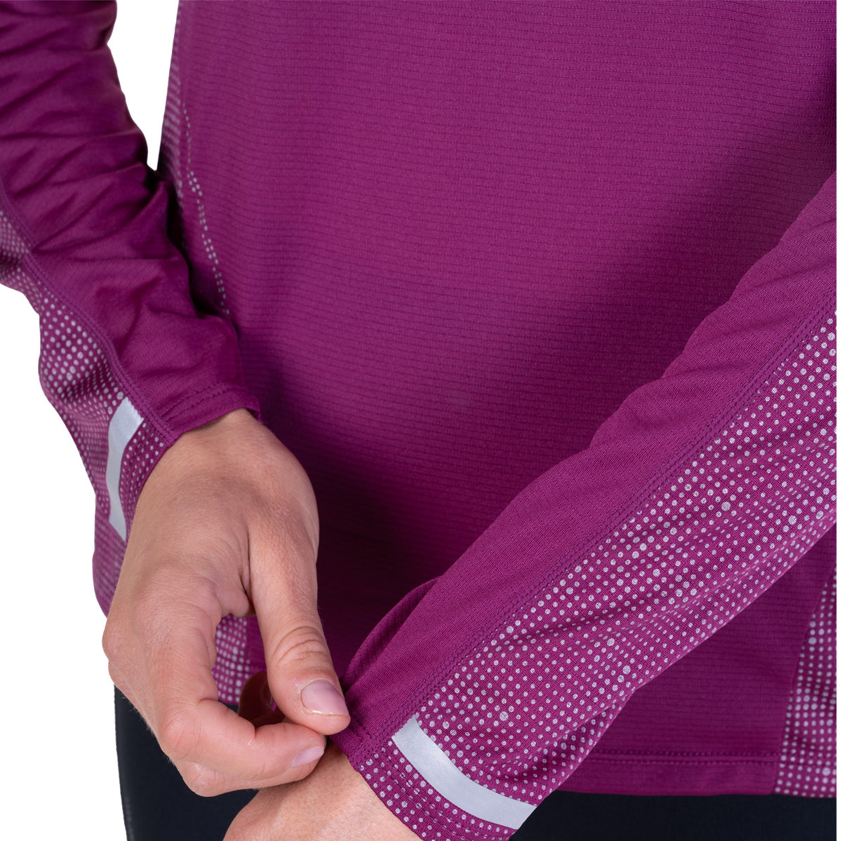 Women's Tech Reflect Long-Sleeve T-Shirt - Purple