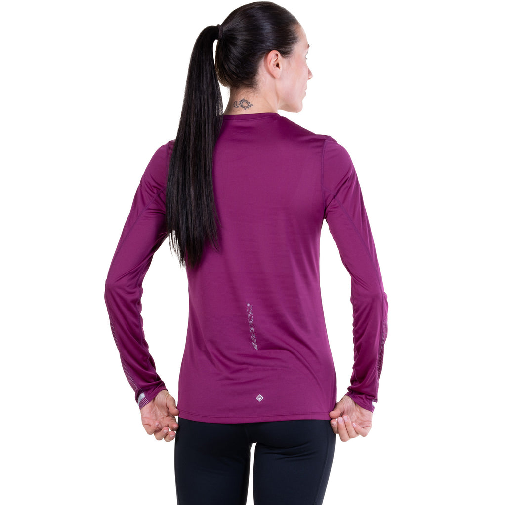 Women's Tech Reflect Long-Sleeve T-Shirt - Purple