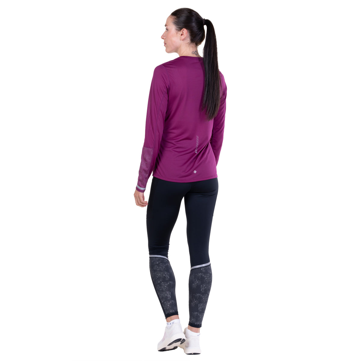 Women's Tech Reflect Long-Sleeve T-Shirt - Purple