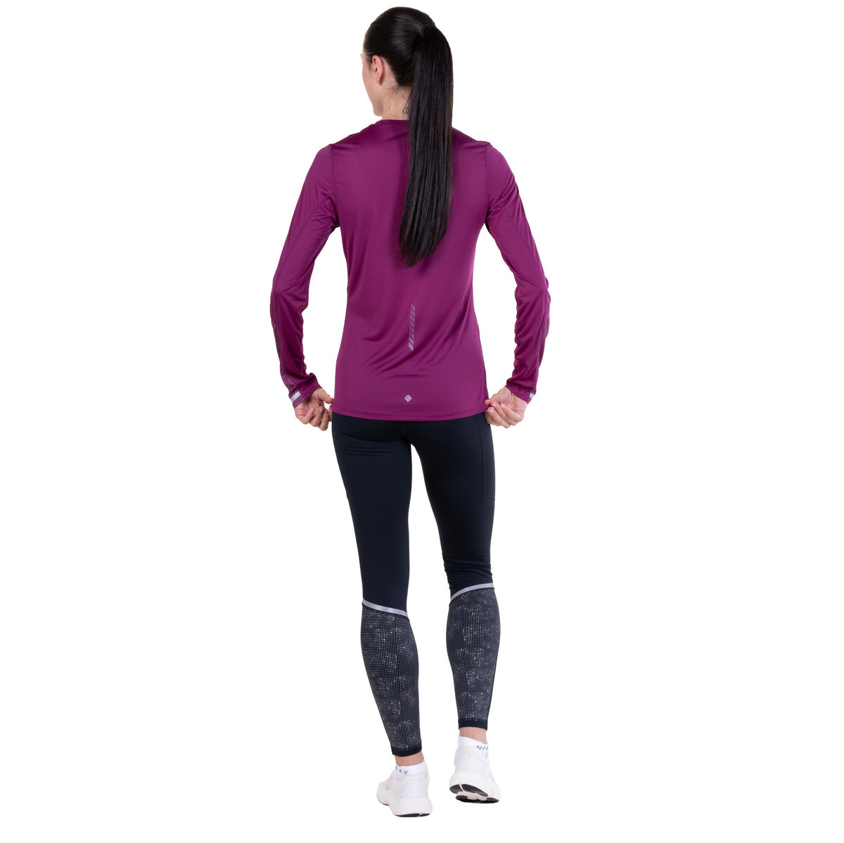 Women's Tech Reflect Long-Sleeve T-Shirt - Purple