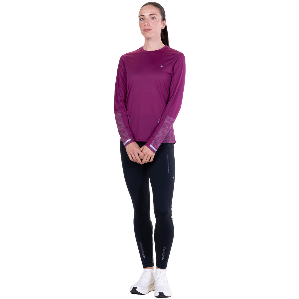 Women's Tech Reflect Long-Sleeve T-Shirt - Purple