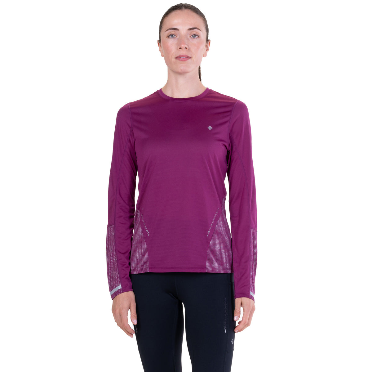 Women's Tech Reflect Long-Sleeve T-Shirt - Purple