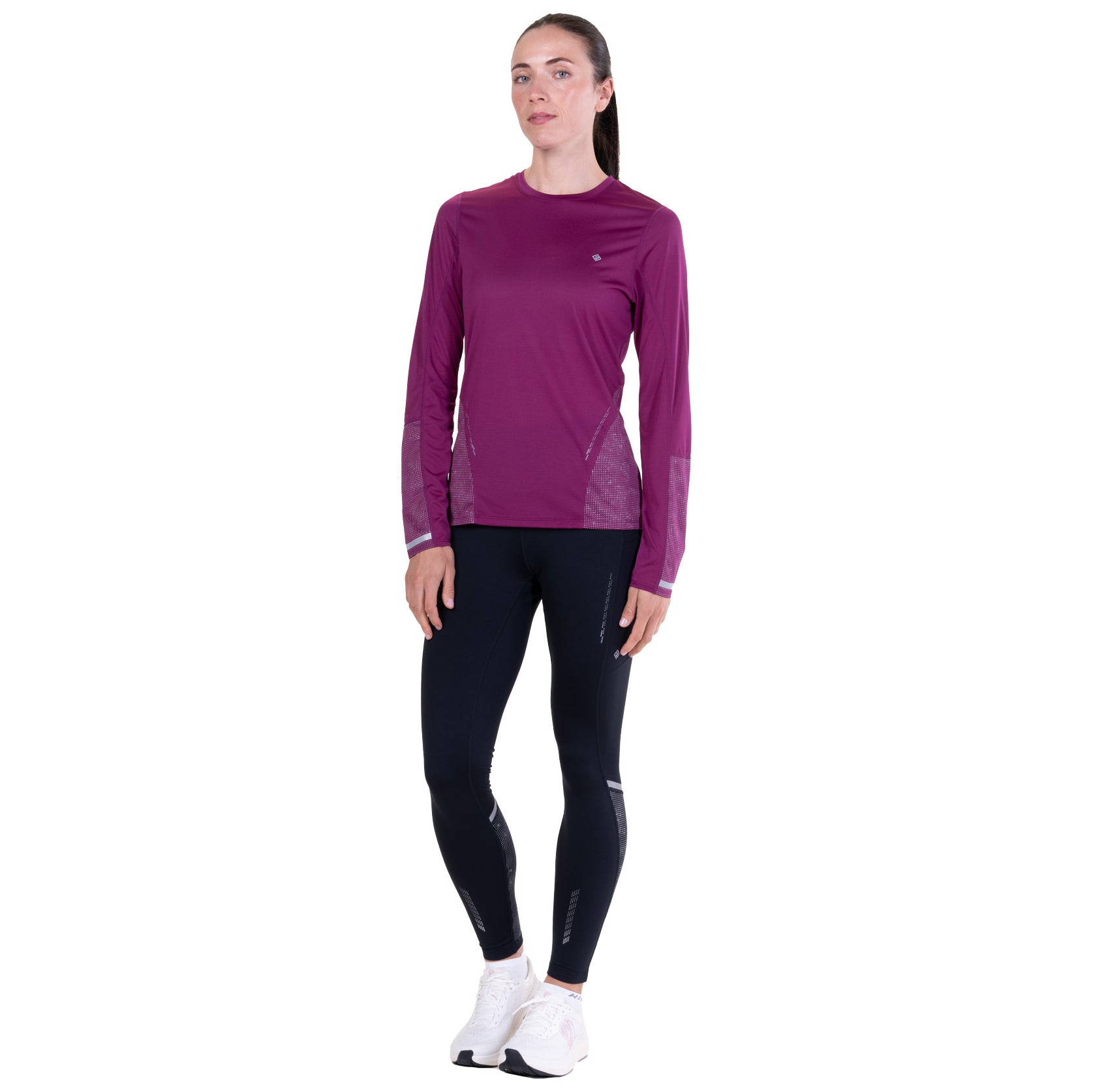 Women's Tech Reflect Long-Sleeve T-Shirt - Purple