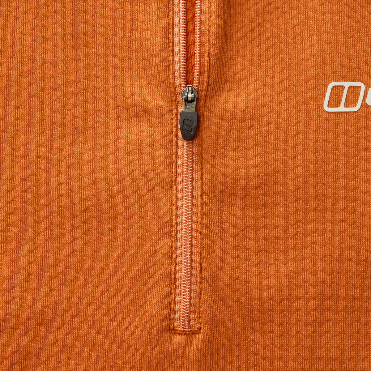 Men's Theralite 1/2 Zip Long-Sleeve Tech T-Shirt - Orange