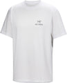 Men's Kragg SL Cotton Bird Word Short-Sleeve T-Shirt - White Light / Black