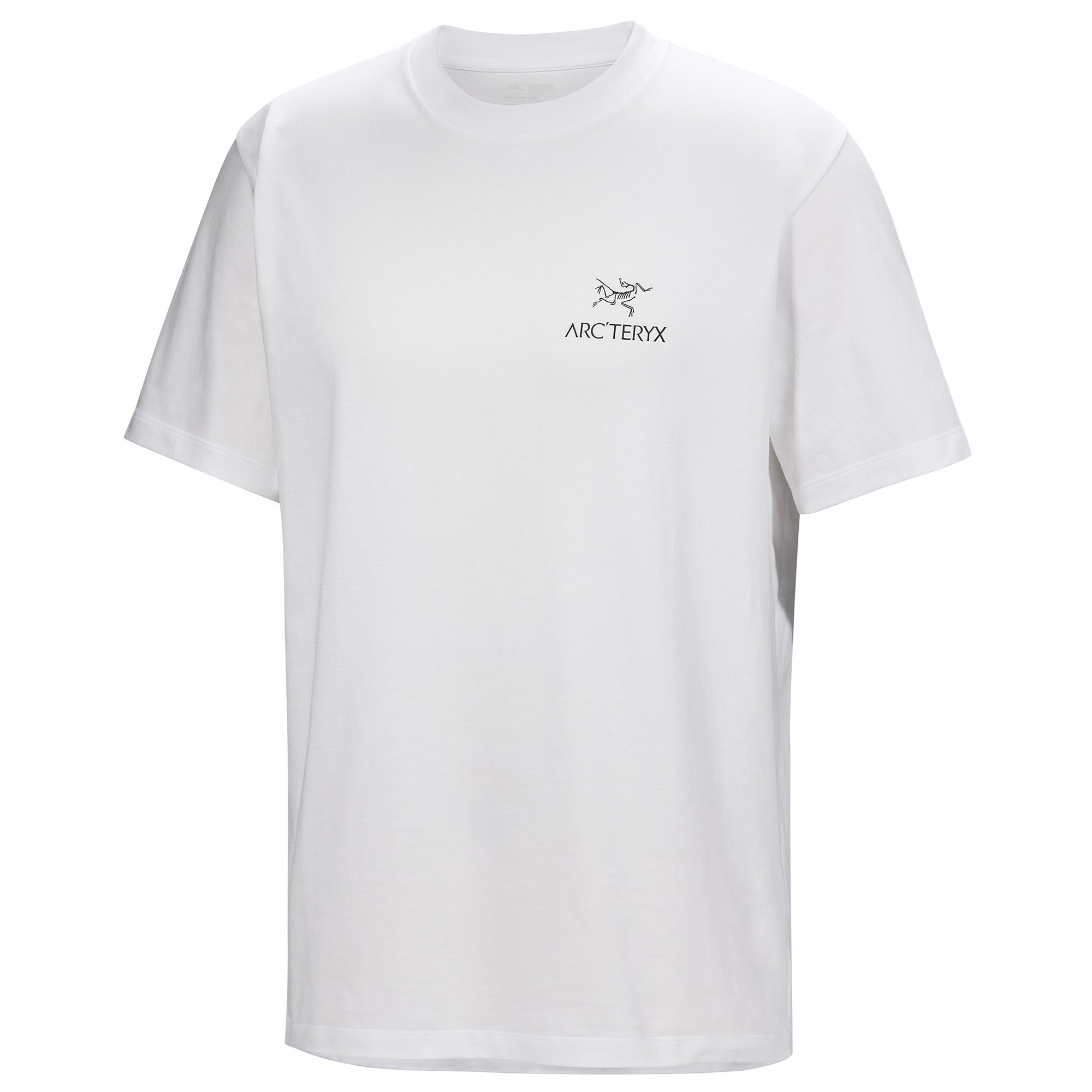 Arc'teryx Men's Kragg SL Cotton Bird Word SS T-Shirt - White Light